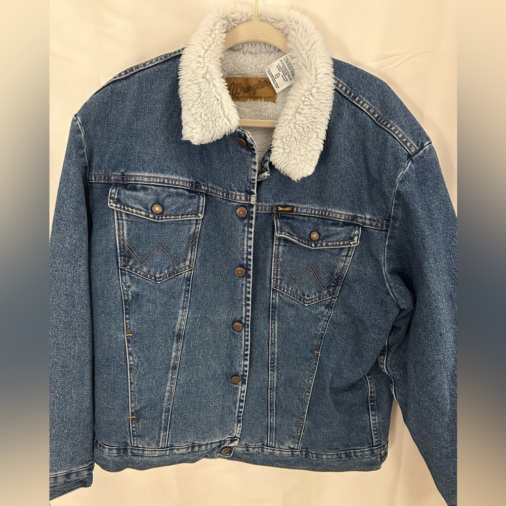 Wrangler Sherpa Jean Jacket